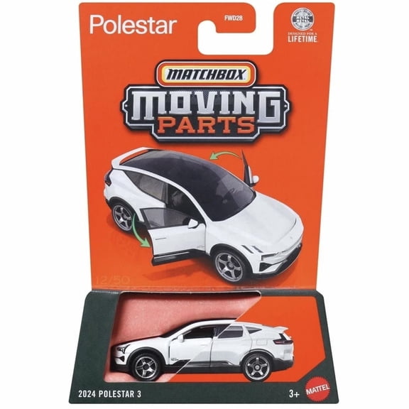 Matchbox 2024 Polestar 3 Moving Parts New 2026