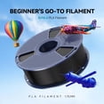 thumbnail image 2 of 3D Printer Filament Pla | 1.75Mm Blue Pla Filament for 3D Printing, 0.55 Lbs Vacuum Sealed Spool for Hobbyists and Creators, 2 of 4