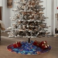 thumbnail image 6 of Kll Colorful Fall Leaves Christmas Tree Skirt 48",Party Decorations Farmhouse For Christmas Decorations Holiday Party, 6 of 8