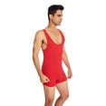 thumbnail image 5 of Hwmodou Male Jumpsuits Men'S Bodysuit Sliding Fitness Shapewear Movement Supporter Wrestling Romper Office Work Casual Bodysuits For Man, 5 of 7