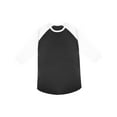 thumbnail image 1 of Ma Croix Mens Raglan Baseball Jersey 3/4 Sleeve Shirt Team Uniform, 1 of 2