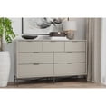thumbnail image 2 of Origins by Alpine Milo 7 Drawer Dresser in Taupe, 2 of 3