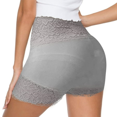 

LowProfile Underwear Women High Waist Stretch Soft Underpants Breathable Brief PantiesLowProfile GreyLowProfile M