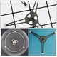 thumbnail image 2 of WORGEOUS 2 piezas de bandeja giratoria para microondas, soporte con ruedas, anillo de soporte, soporte para placa giratoria de vidrio para horno microondas, 2 of 7