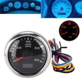 thumbnail image 4 of NFTIGB 52mm / 2.1 inches Marine Pointer Tachometer Gauge, Red Backlight Universal Mod Replacement Part for Motorcycle Car Truck Boat Gasoline Engine 9-32V, Black Finish, 4 of 9