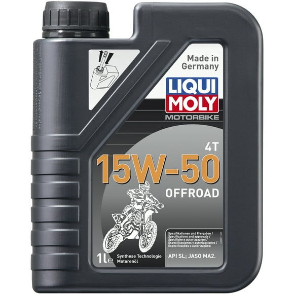 Motorbike 4T 15W50 Offroad Para Motos Off Road 1L LIQUI MOLY .