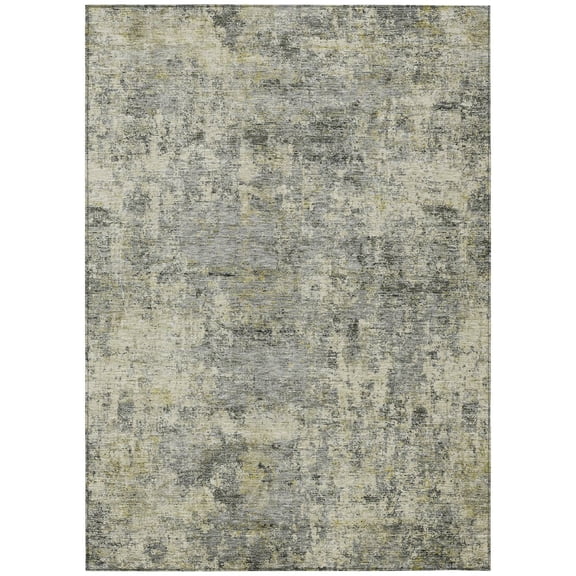 Dalyn Rugs Machine Washable Indoor/Outdoor Chantille ACN2061 Pewter 2'6" x 3'10" Rug