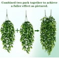 thumbnail image 3 of Waipfaru 4 Pcs Fake Hanging Plant,Faux Eucalyptus Leaf Greenery Vine,UV Resistant Plastic Plant,Artificial Hanging Plants,Ivy Room Decor,Outdoor, 3 of 7