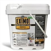 EXIMO Waterless Concrete Cleaner for Driveway, Garage, Basement, and Walkway Surfaces, Advanced Stain Remover for Oils and Other Petroleum Stains 36 lbs