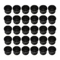 thumbnail image 1 of Portavelas para Velas CóNicas, Portavelas, Velas de Té, Velas de Mesa con Inserto de Vela, Portavelas 30 Piezas Negro, 1 of 7