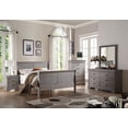 thumbnail image 2 of ACME Louis Philippe III Dresser, Antique Gray-Color:Antique Gray,Quantity:1,Style:Traditional, 2 of 2