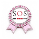 thumbnail image 1 of Insignia broche Medalla rosa premiada, 1 of 3
