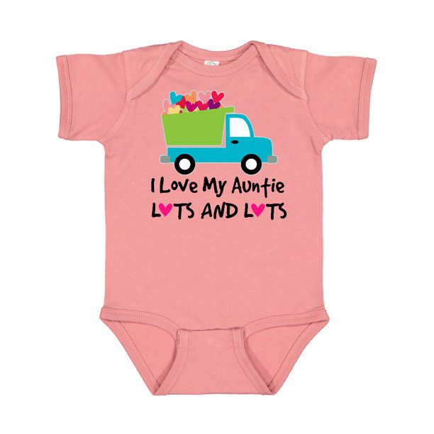 Inktastic I Love My Auntie Baby Clothes Infant Creeper Unisex Walmart Com Walmart Com