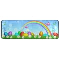 thumbnail image 3 of FREEAM Easter Egg Runner Rug, Non-Slip Large Floor Mat Anti Fatigue Area Rugs for Kitchen Bathroom Living Room Entryway Home Office Decor, 72 x 24 Inch, 3 of 7