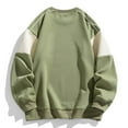 thumbnail image 3 of Mens Athletic Workout Sweatshirts No Hood Long Sleeve Shirts Casual Color Block Pullover Crewneck Basic Going-Out Loungewear Sweatshirt Tops, 3 of 3