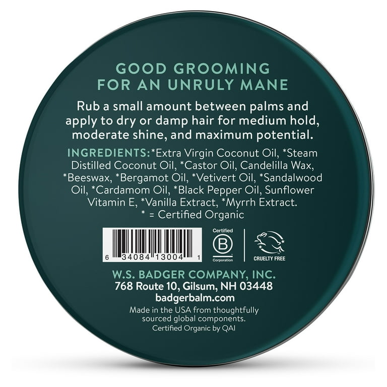 Badger Man Care Hair Pomade: Ultimate Style & Hold Guide