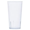 thumbnail image 2 of G.E.T. Vasos de plástico resistentes para restaurante, 16 onzas, transparentes (juego de 12), 2 of 2