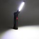 thumbnail image 4 of Luz de trabajo LED COB multifuncional, lámpara de emergencia plegable, linterna de inspección y reparación con batería tamaño S (negra), 4 of 7
