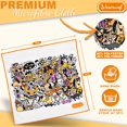 thumbnail image 2 of Paño de limpieza para gafas de microfibra WESERWEF Funny Dogs, 2 of 6
