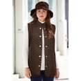 thumbnail image 6 of Jessica London Women's Plus Size Quilted Vest, 6 of 6