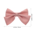 thumbnail image 2 of Miangastore 2Pcs Bow Shoe Clips Removable Shoe Buckles Shoe Charms Shoes Accessories, 2 of 8