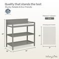 thumbnail image 5 of Dream On Me Jax Universal Changing Table, Steel Grey, 5 of 9