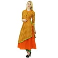 thumbnail image 4 of Phagun Cotton Kurti Ethnic Women Kurta Casual Floral Print Designer Dress, 4 of 7