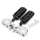 thumbnail image 1 of Accesorios de piezas de motocicletas de motociclismo profesional universal universal profesional accesorios con llave de instalación negro 1 par Inevent VI002307-01, 1 of 6