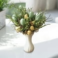 thumbnail image 6 of Honeeladyy 1Pcs Easter Simulated Floral Picks 13.78inch Artificial Easter Flowers Stems with Colored Eggs Ornament Easter Spray Vine with Easter Eggs for Easter Vase Bouquet Decor, 6 of 6