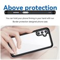 thumbnail image 5 of [PST] Samsung Galaxy S25 / S24 Hard Case, Transparent Back Hard PC Matte TPU Hybrid Case Cover, 5 of 5