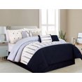 thumbnail image 2 of FLORIAELA Collection Fashion Comforter Set 7-Piece Bed in a bag Comforter Bedding Sets, 2 of 2