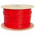 thumbnail image 1 of TechCraft - Câbles d'Alarme Incendie Solides, 16AWG, 2 Conducteurs, Blindés, Longueur 1000 Pieds, Rouge, 1 of 1