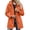 orange, variant on Women's Waterproof Jacket Baeitkot Women's Hooded Drawstring Waist Waterproof Jacket with Pockets for Outdoor Use Black M