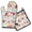 Pioneer Flower-3, variant on Pioneer Flower Kitchen Oven Mitt and Pot Holder Sets 2 Pcs for Baking, Cooking and Grilling, Heat Resistant Up To 392 °F