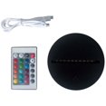 thumbnail image 1 of Acrylic Led Lamp Bases For 3d Illusion Night Light 7 Colors Touch Switch Replacement Base For 3d Table Desk Lamps Bulk Wholesale, 1 of 2