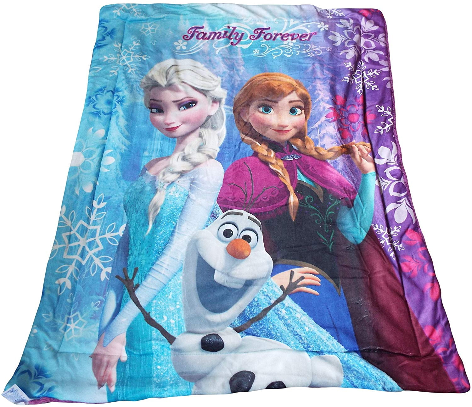 Disney Frozen Olaf Anna Elsa Baby Blanket 42 X 53 Inches - Walmart.com ...