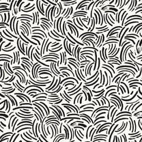 Tempaper Markings Black Peel and Stick Wallpaper, 20.5" x 16.5'