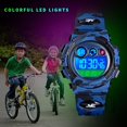 thumbnail image 2 of Relojes para niños Relojes deportivos digitales para niños y niñas Relojes impermeables al aire libre con alarma cronómetro Reloj de pulsera militar para niños de 5 a 10 años, 2 of 3