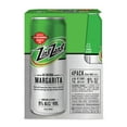 thumbnail image 2 of Zing Zang All Natural Margarita Cocktail, 12 fl oz, 4 Pack Cans, 9% ABV, 2 of 3