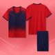 thumbnail image 2 of Odeerbi 4-14 Años Conjunto de Verano Para Niños de Atletismo Camiseta de Running de Secado Rápido Camiseta de Manga Corta Transpirable Camiseta de Manga Corta Con Degradado, 2 of 5