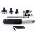 thumbnail image 2 of MT3 Shank Threading & Tapping Attachment | Morse Taper 3 Lathe Tailstock Die Holder Set | Ideal for cutting accurately aligned threads on lathe$$Tools & Hardware Other, 2 of 5