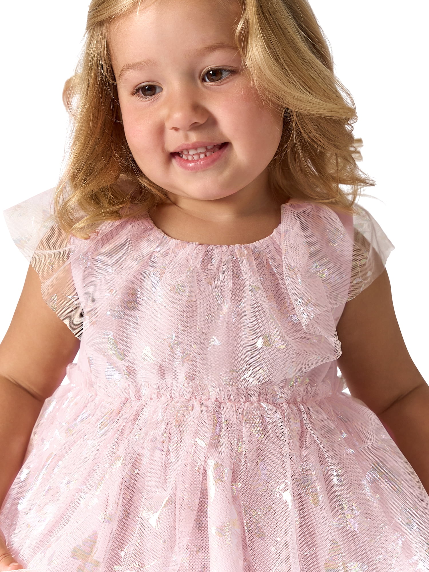 Modern Moments Toddler Girl Wicked Glinda The Good Witch Dress, Sizes 12 Months - 5T