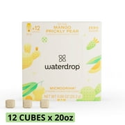 waterdrop Microdrink Mango GLOW, Flavored Water Packets, Prickly Pear - Apricot, 12 Pack