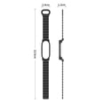 thumbnail image 3 of Adjustable Magnetic Silicone Wristband with Case for PLAUD NotePin/NotePin S, 3 of 8
