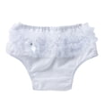 thumbnail image 2 of Pantalones Cortos Para Bebés Y Niñas, Cubrepañales, Bombachos XL Para 12-24 Meses, Color Blanco Sunnimix Pantalones cortos de bebé, 2 of 8