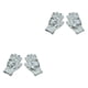 thumbnail image 4 of Qarigey 1 par de guantes de invierno para niños, guantes para niños, cubierta cómoda para mantener el calor, cubiertas para los dedos con patrón de Gris+Camuflaje 2piezas Qarigey CBP354996, 4 of 6