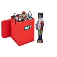 thumbnail image 1 of Caja de almacenamiento HOLDN' STORAGE con figura y cascanueces navideños, 1 of 9