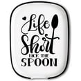 thumbnail image 2 of 1 pc Spoon Rest for Stove Top Spoon Pattern 4.52"x5.9" Large Spoon Holder Heat Resistant Utensil Holder Kitchen Counter Decor for Cooking Lover, 2 of 8