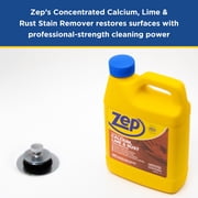 Zep Concentrated Calcium, Lime And Rust Remover - 32 oz (Case of 12) ZUCAL32 - Fast-Acting Solution For Calcium, Lime, And Rust Stains