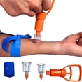 thumbnail image 3 of 1pc Snake Bite Kit, Bee Sting Kit, Emergency First Aid Supplies, Venom Extractor Suction Pump, Bite And Sting First Aid For Hiking, Backpacking And Camping, 3 of 9